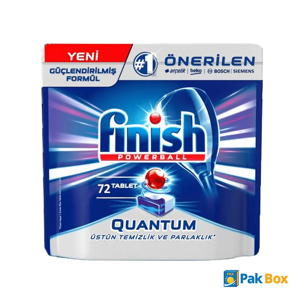 قرص ماشین ظرفشویی فینیش مدل Quantum Hepsi 1 Arada بسته 72 عددی - تصویر 3