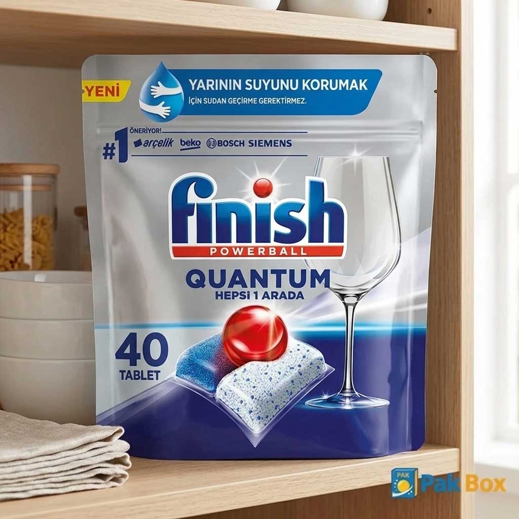 قرص ماشین ظرفشویی فینیش مدل Quantum Hepsi 1 Arada بسته 40 عددی